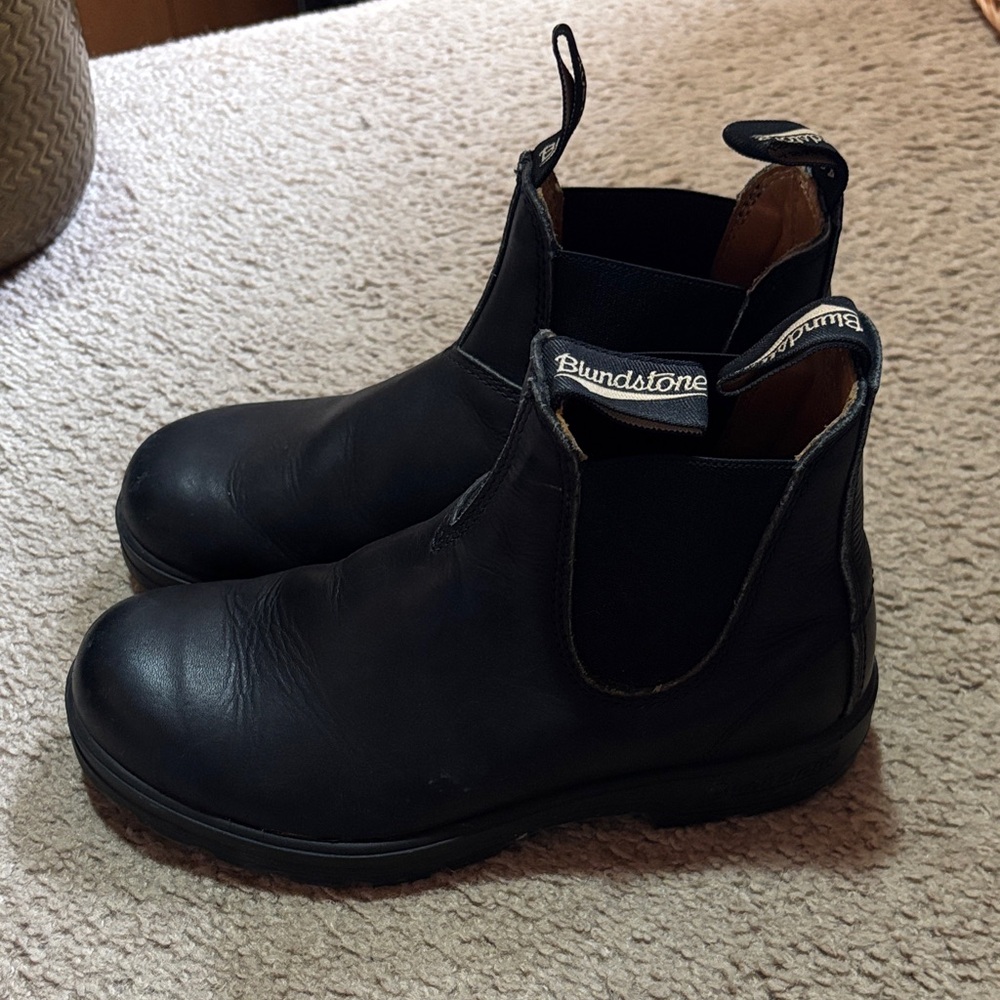Blundstone Black Leather Boots